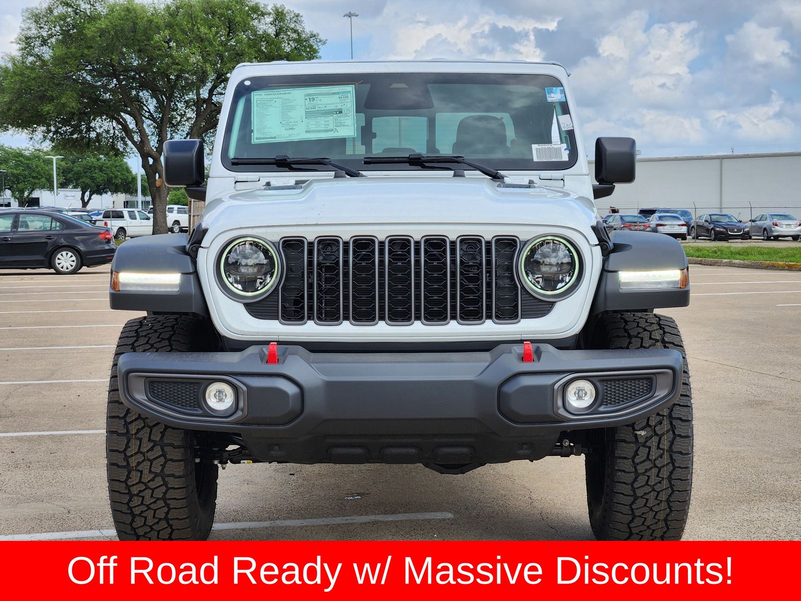 New 2026 Bright White Jeep RUBICON 4X4 image 7