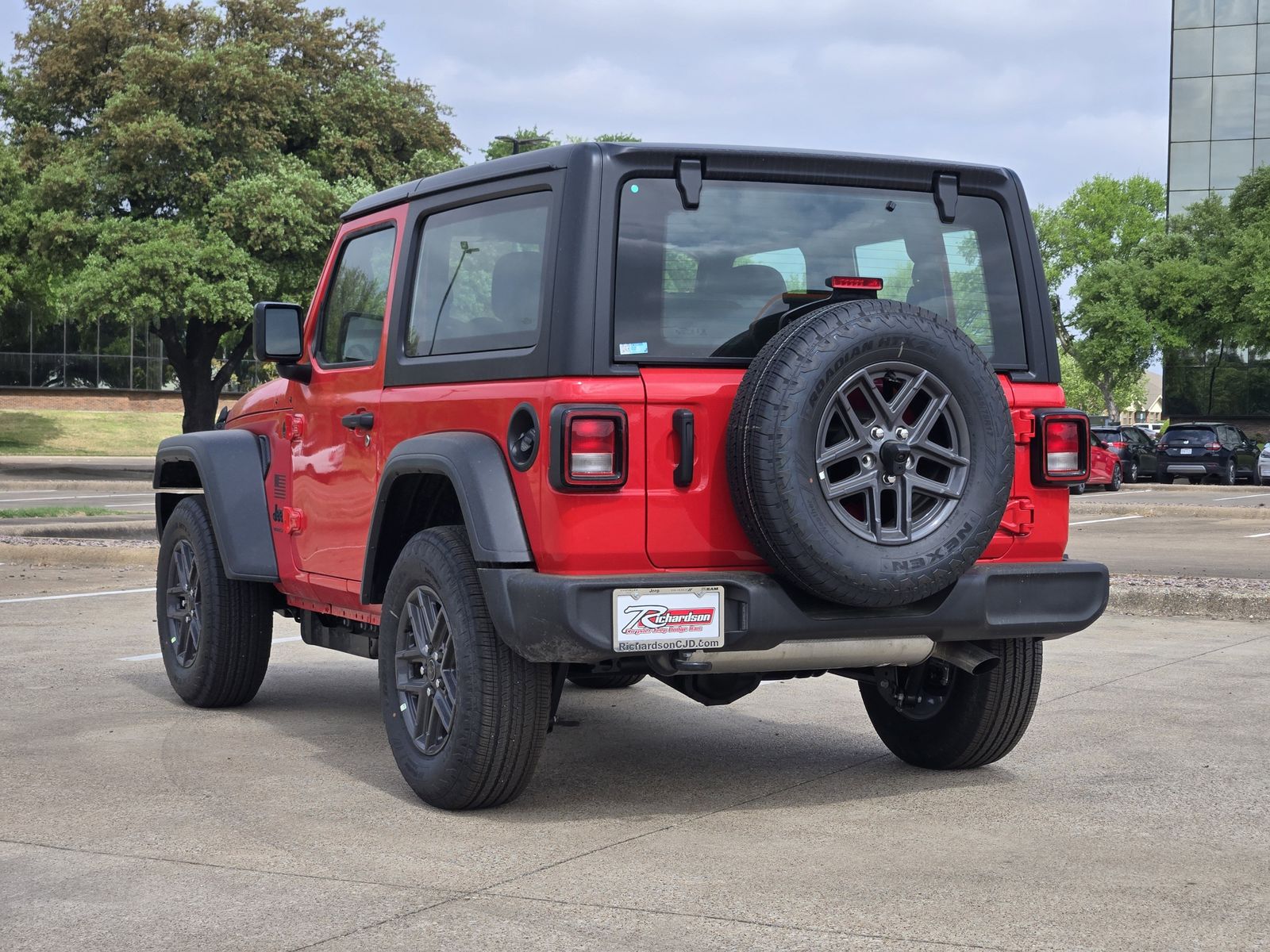 New 2026 Firecracker Red Jeep 2-DOOR SPORT image 3