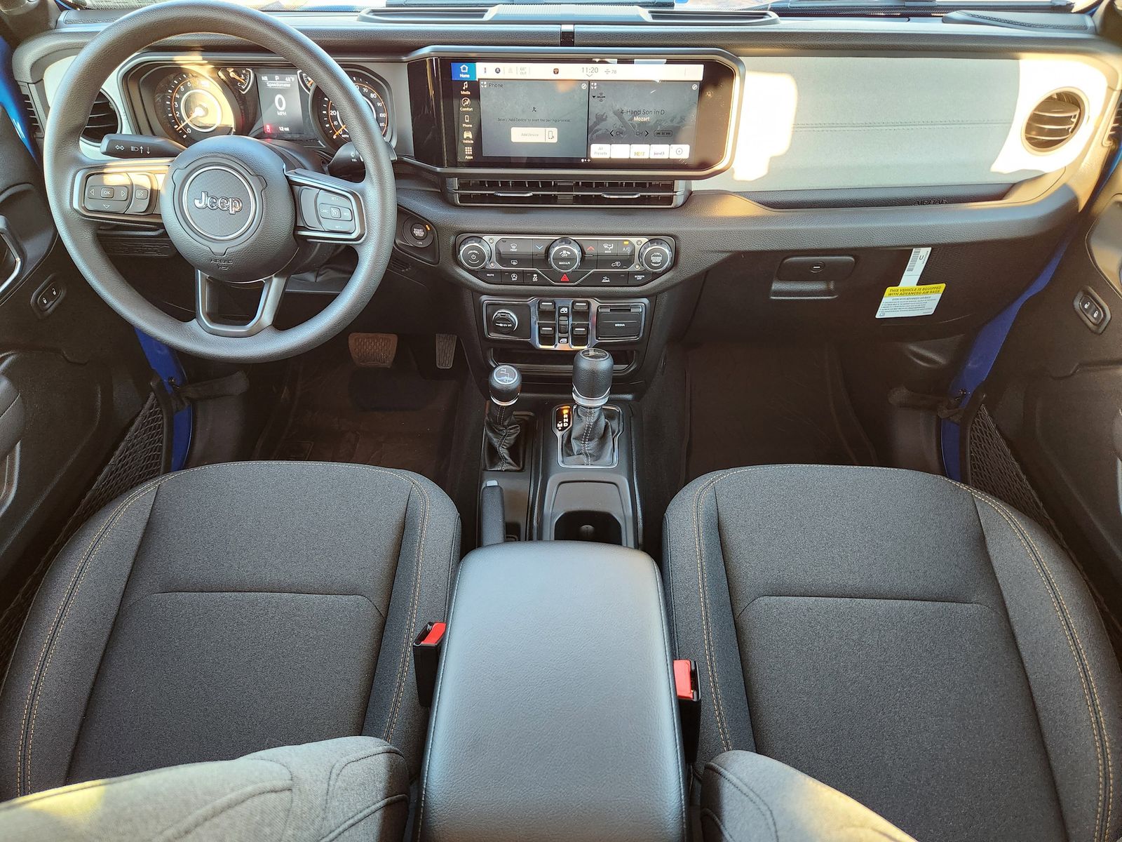 New 2026 Hydro Blue Pearlcoat Jeep SPORT 4X4 image 33