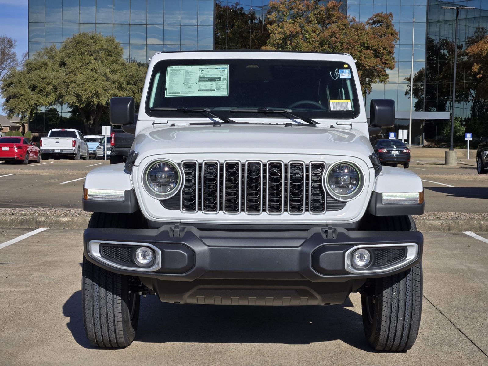 New 2026 Bright White Jeep 4-DOOR SAHARA image 7