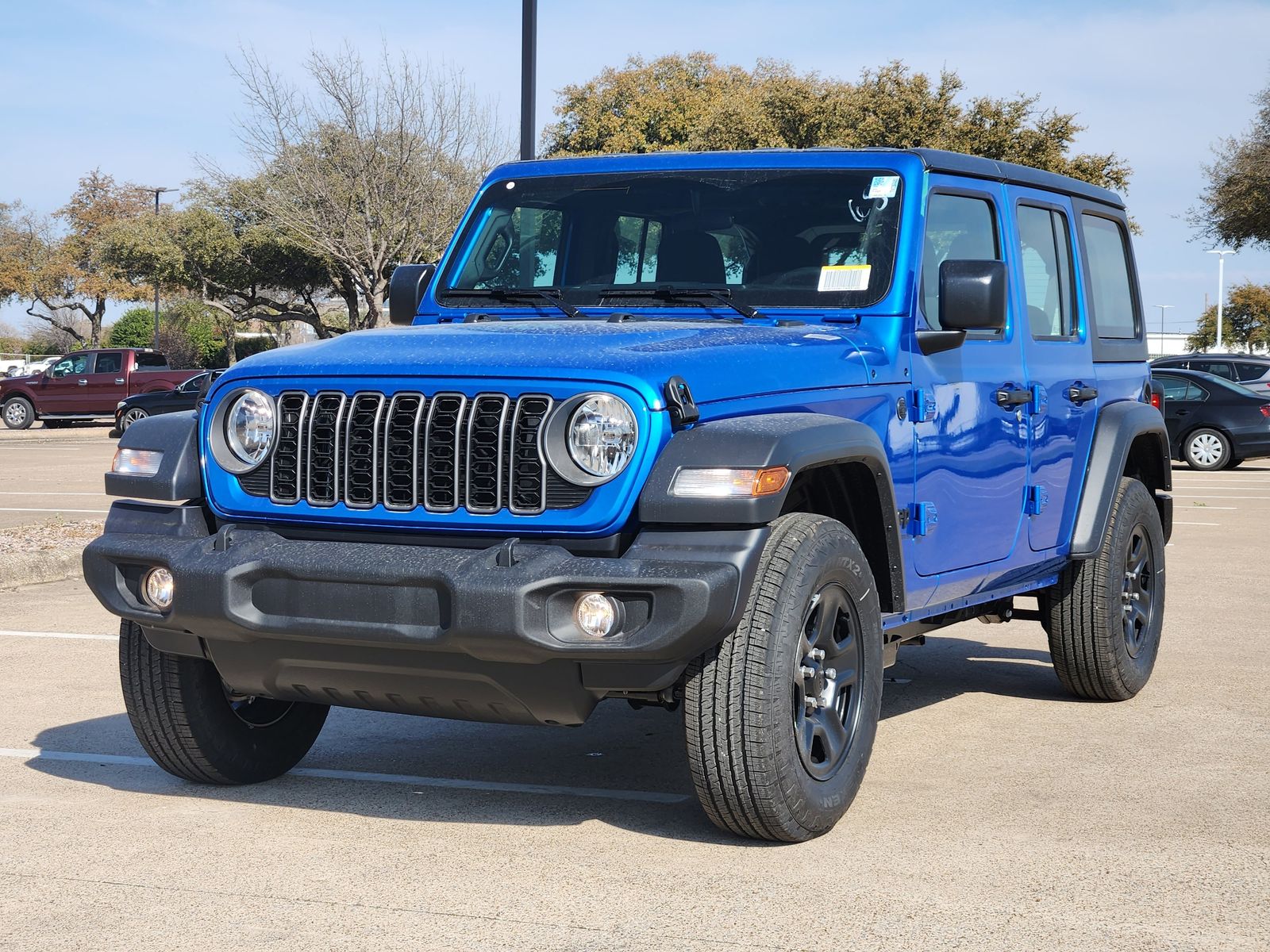 New 2026 Hydro Blue Pearlcoat Jeep 4-DOOR SPORT image 2