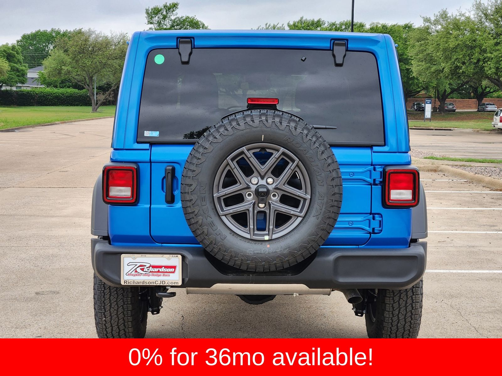New 2026 Hydro Blue Pearlcoat Jeep 4-DOOR SPORT S image 5