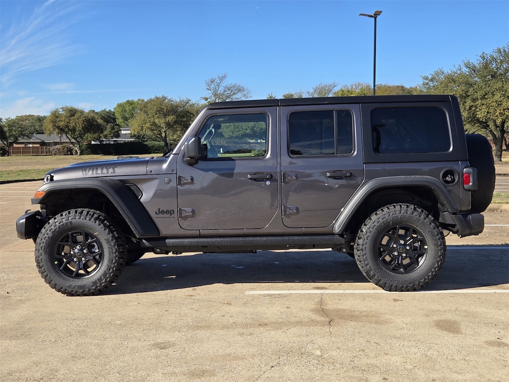 New 2026 Jeep Wrangler 4-DOOR WILLYS Sport Utility