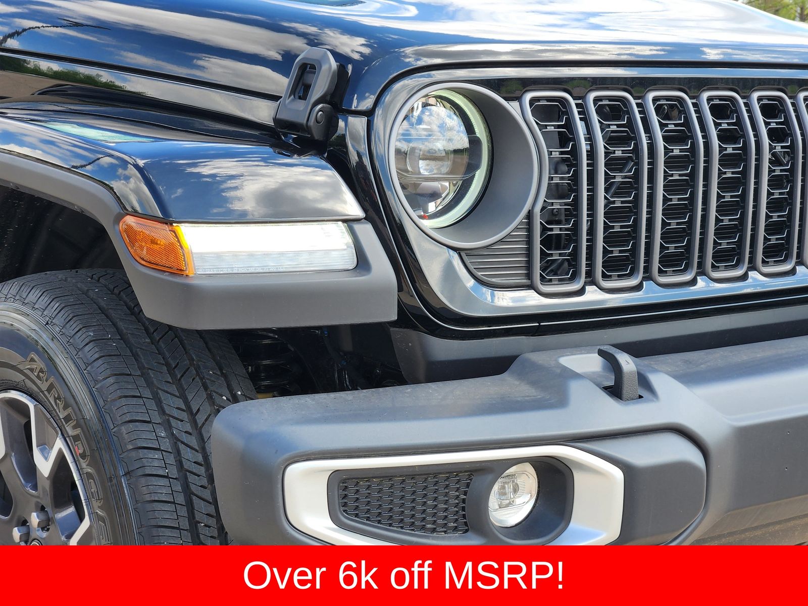 New 2026 Black Jeep SAHARA 4X4 image 9