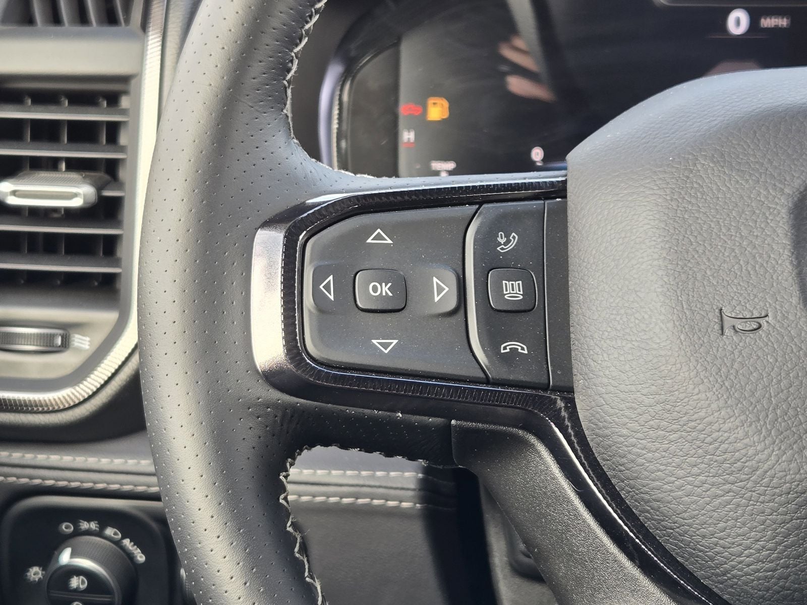 New 2025 Bright White Ram POWER WAGON CREW CAB 4X4 6