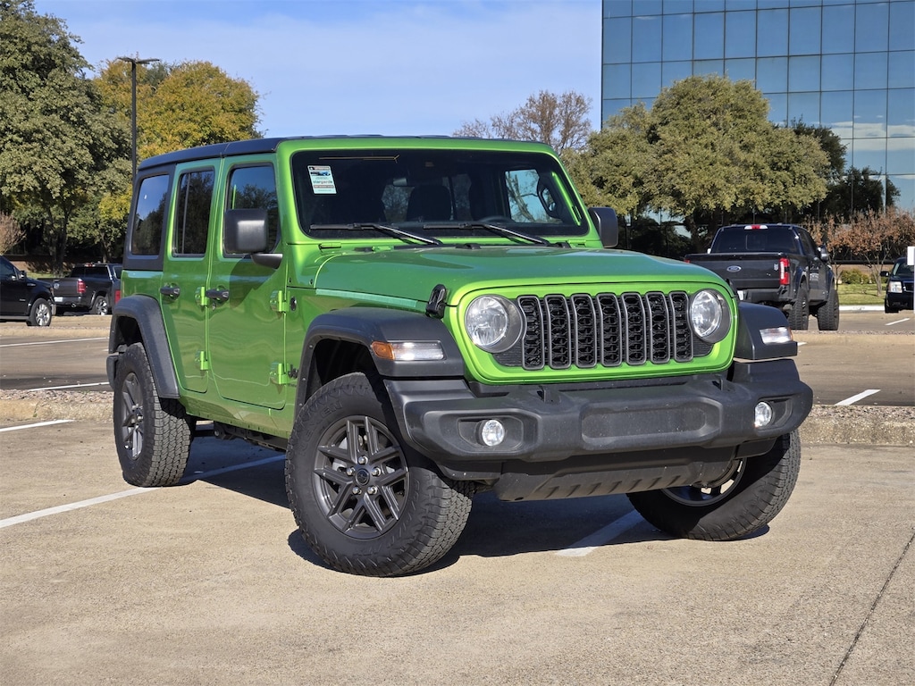 New 2025 Jeep Wrangler 4-DOOR SPORT S Sport Utility