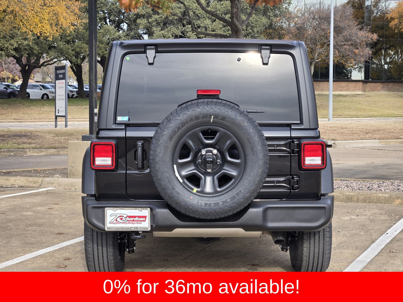 New 2026 Black Jeep 4-DOOR SPORT image 5