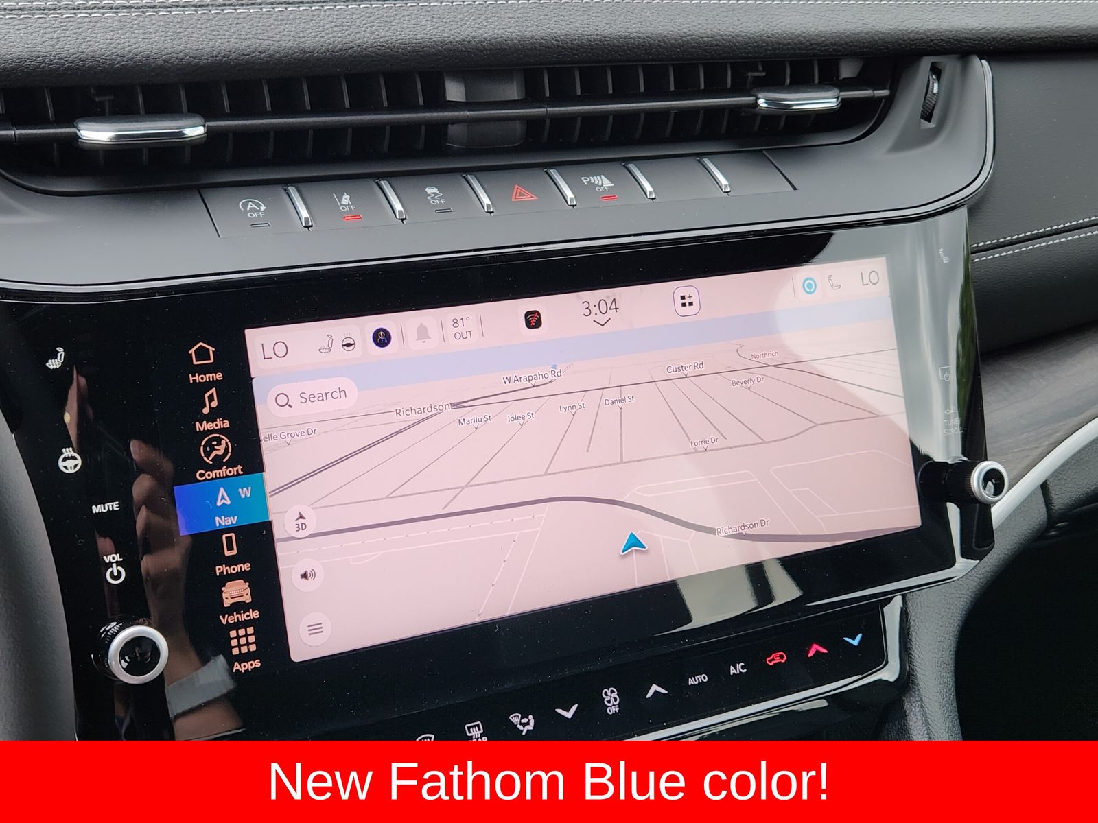 New 2026 Fathom Blue Pearlcoat Jeep L LIMITED 4X4 image 25