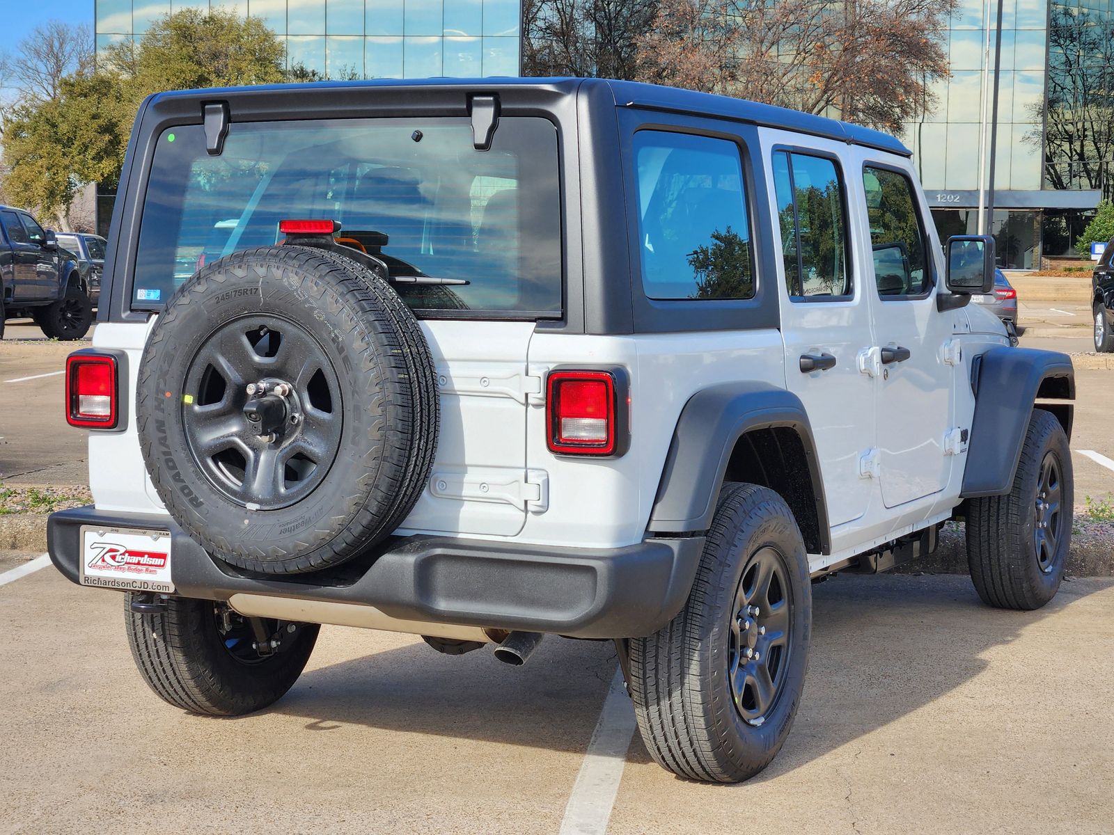 New 2026 Bright White Jeep 4-DOOR SPORT image 6