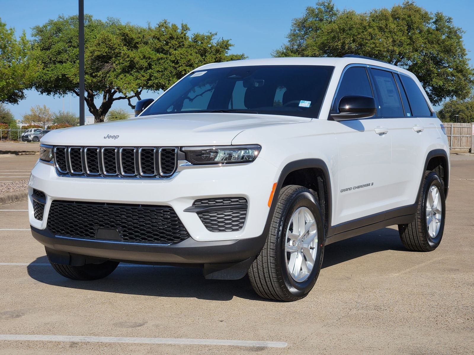 New 2026 Bright White Jeep LAREDO X 4X2 image 2