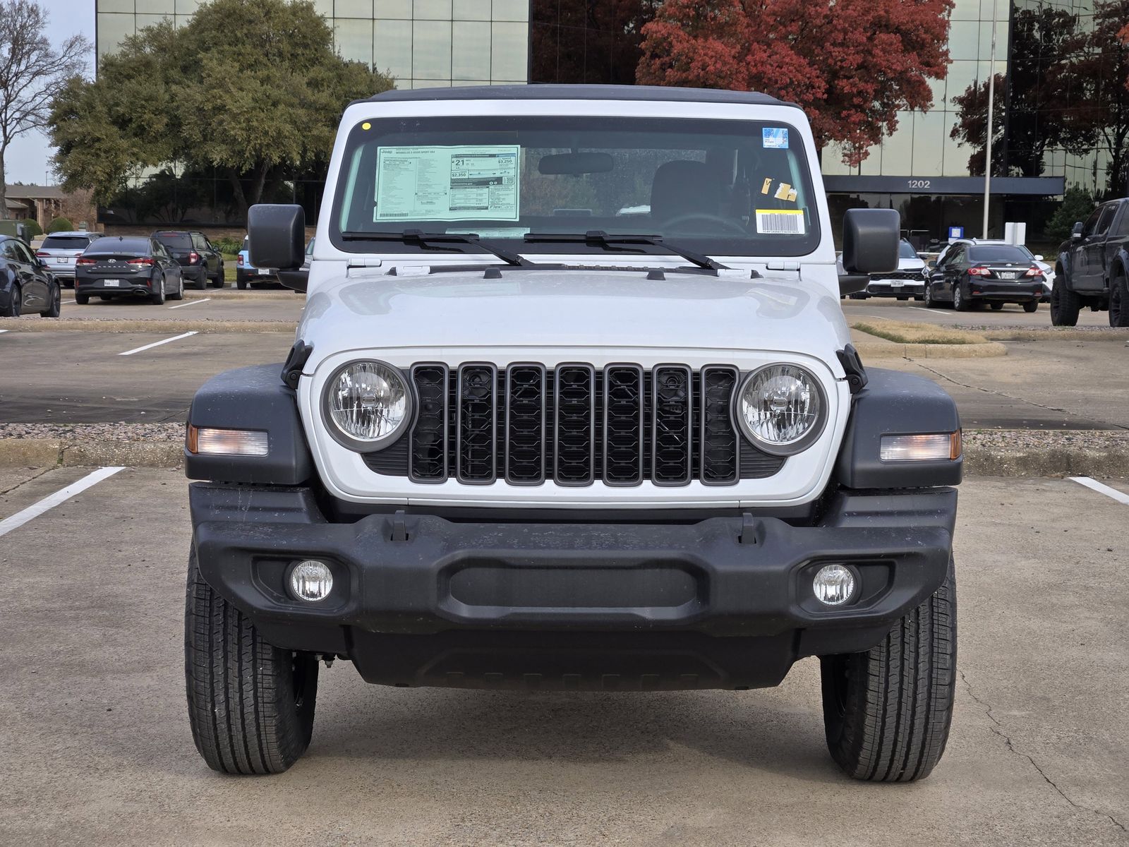 New 2026 Bright White Jeep 2-DOOR SPORT image 7