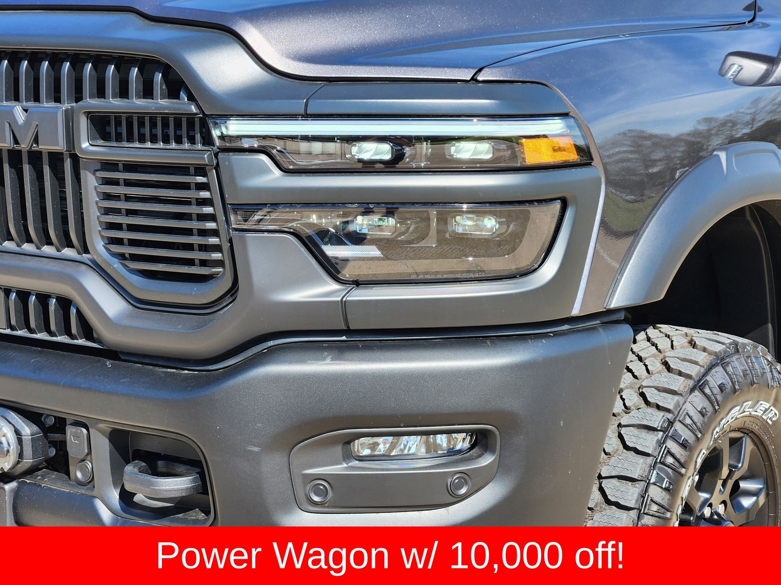 New 2026 Granite Crystal Ram POWER WAGON CREW CAB 4X4 6