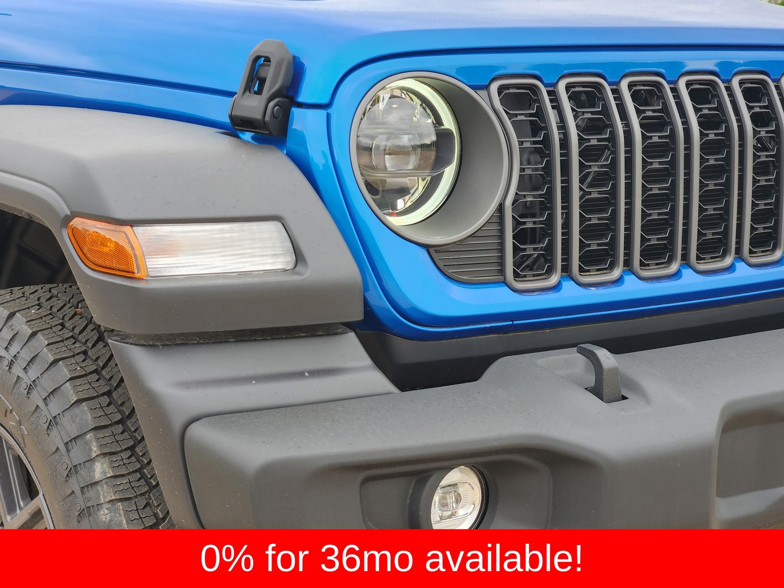 New 2026 Hydro Blue Pearlcoat Jeep 4-DOOR SPORT S image 9