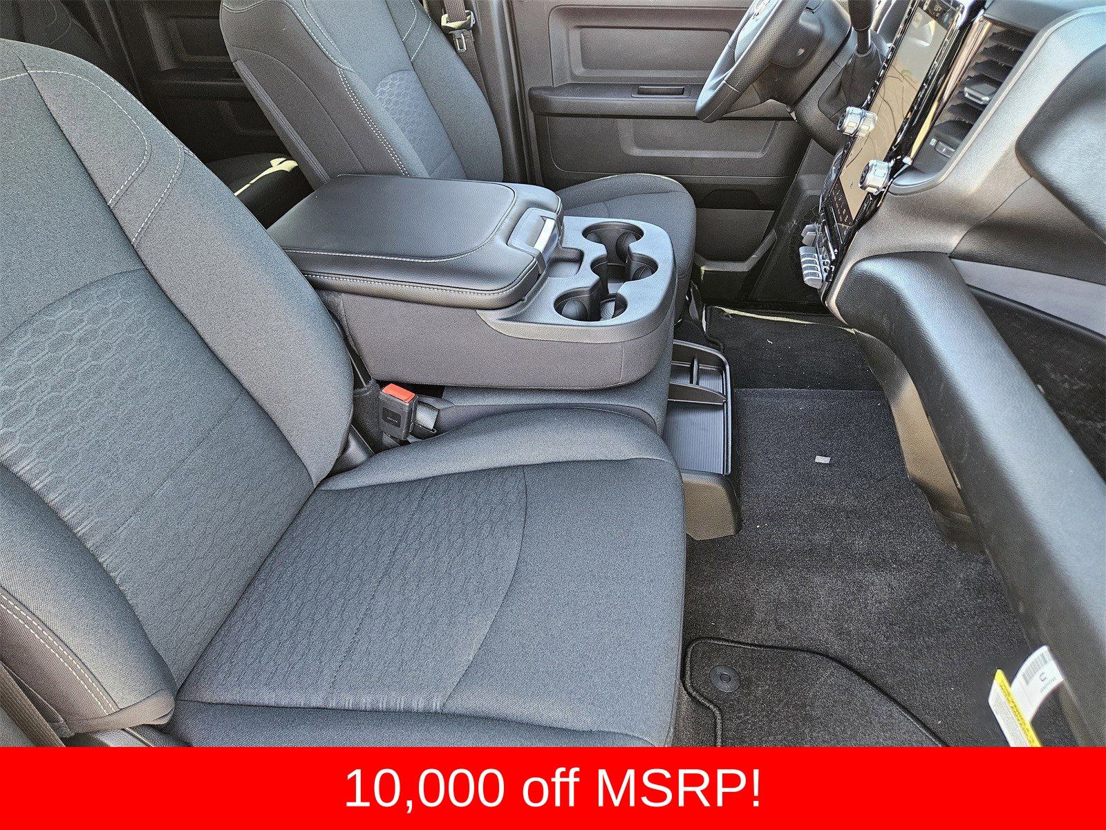 New 2026 Ceramic Gray Ram TRADESMAN CREW CAB 4X4 6