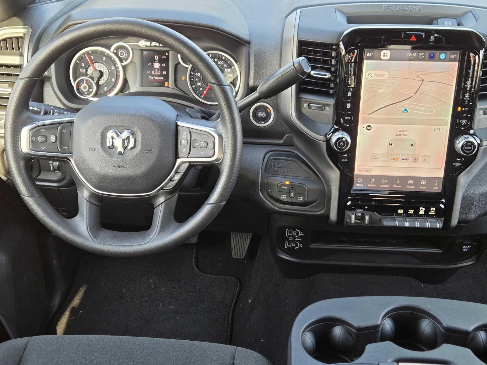 New 2026 Molten Red Pearlcoat Ram TRADESMAN CREW CAB 4X4 6