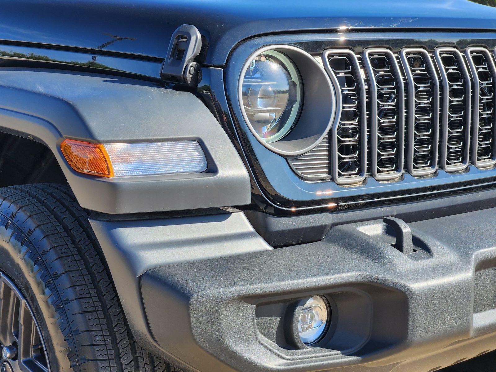 New 2026 Black Jeep 4-DOOR SPORT S image 9