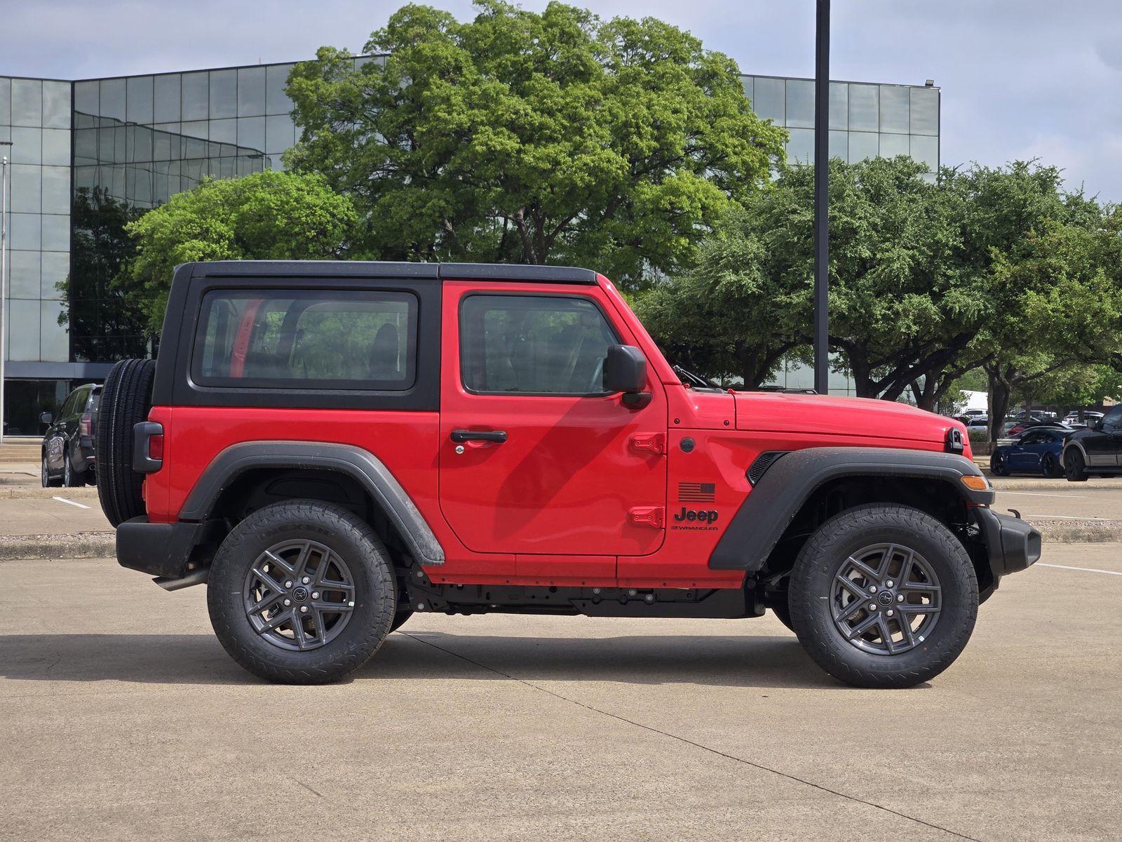 New 2026 Firecracker Red Jeep 2-DOOR SPORT image 2