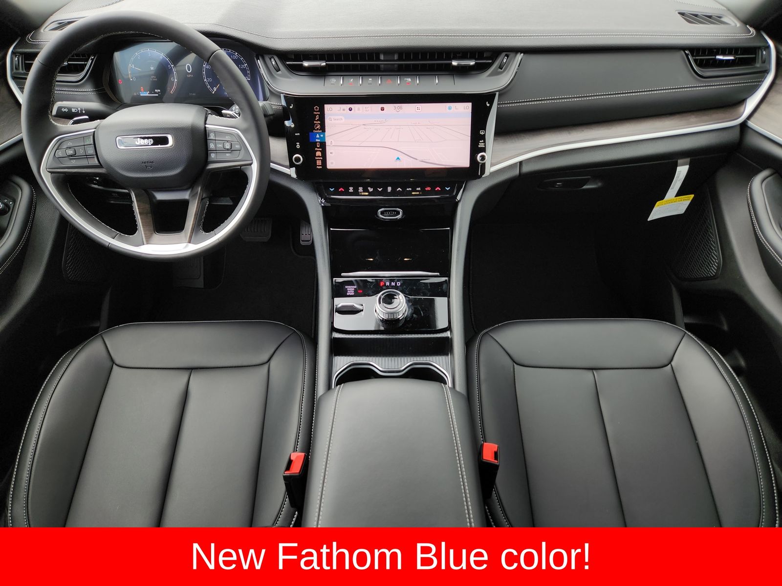 New 2026 Fathom Blue Pearlcoat Jeep L LIMITED 4X4 image 34