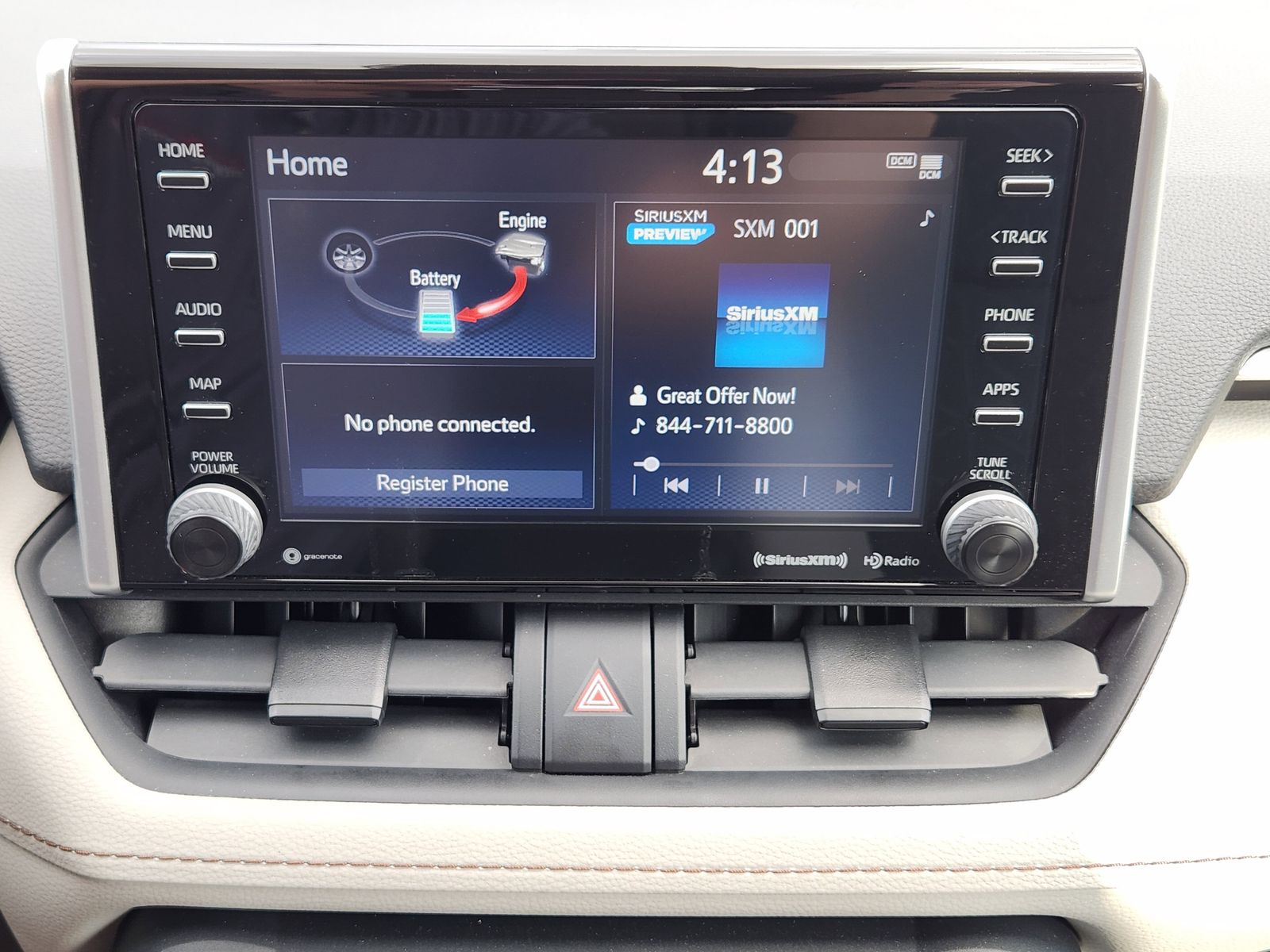 Used 2021 Silver Sky Metallic Midnight Black Metallic Toyota XLE image 25