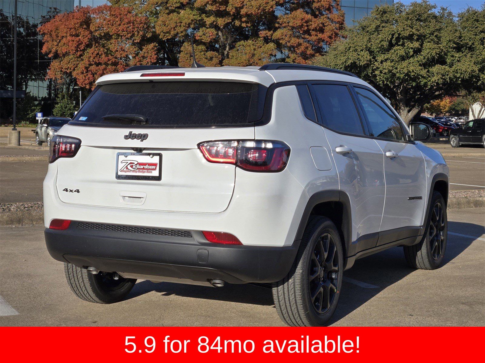 New 2026 Bright White Jeep LATITUDE ALTITUDE 4X4 image 4