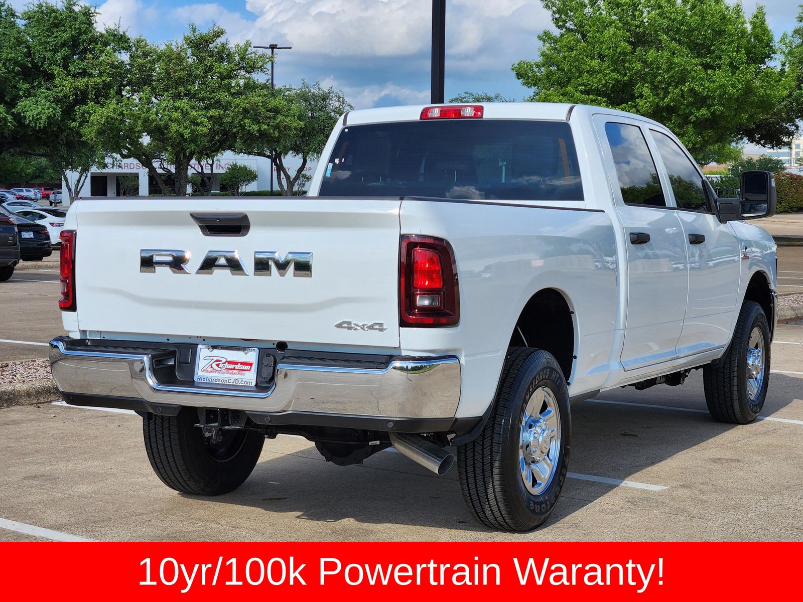 New 2026 Bright White Ram TRADESMAN CREW CAB 4X4 6