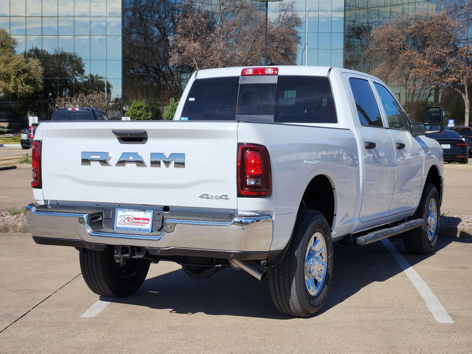 New 2026 Bright White Ram TRADESMAN CREW CAB 4X4 6