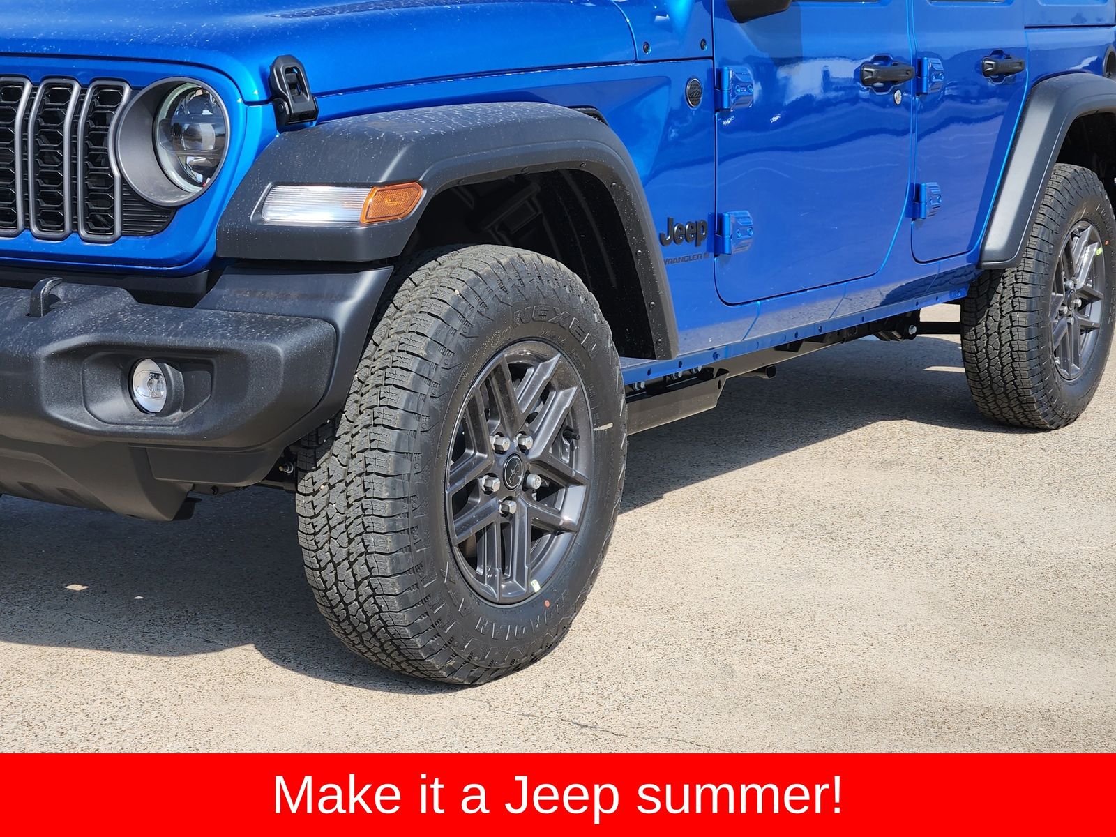 New 2026 Hydro Blue Pearlcoat Jeep 4-DOOR SPORT S image 12