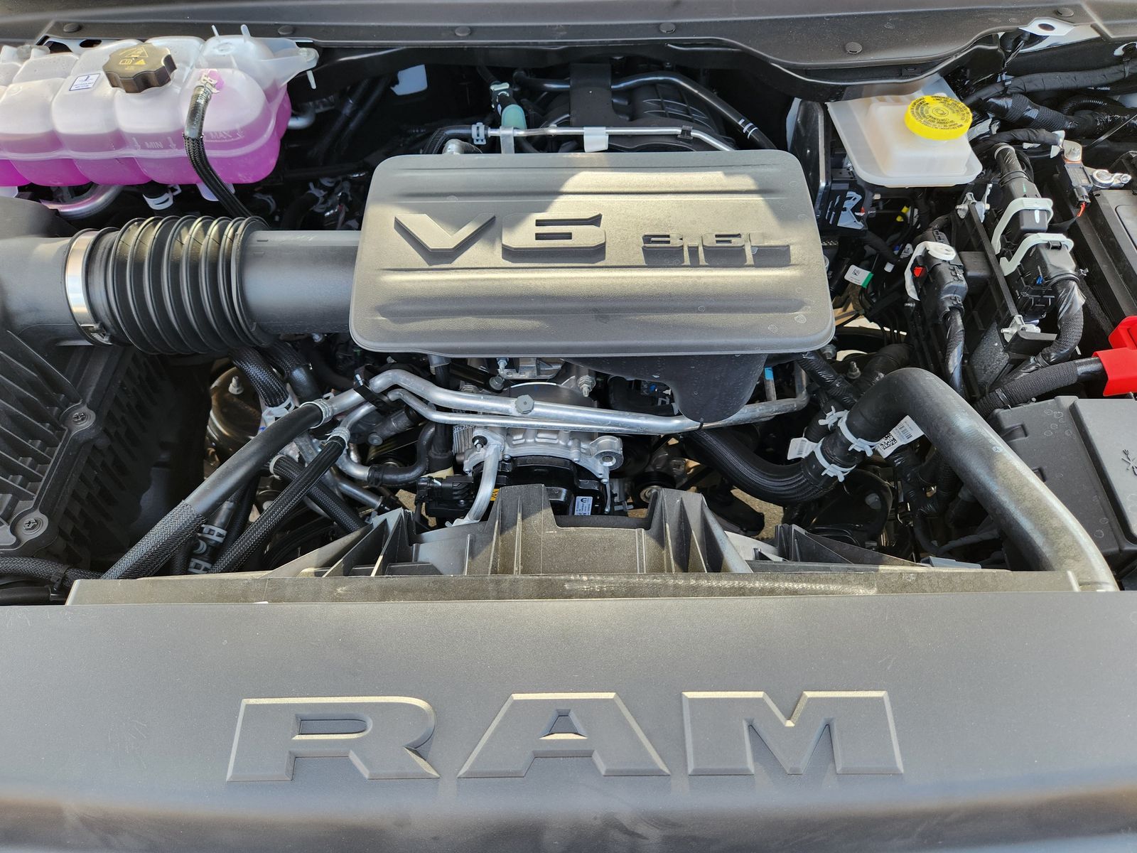 New 2026 Bright White Ram LONE STAR CREW CAB 4X2 5