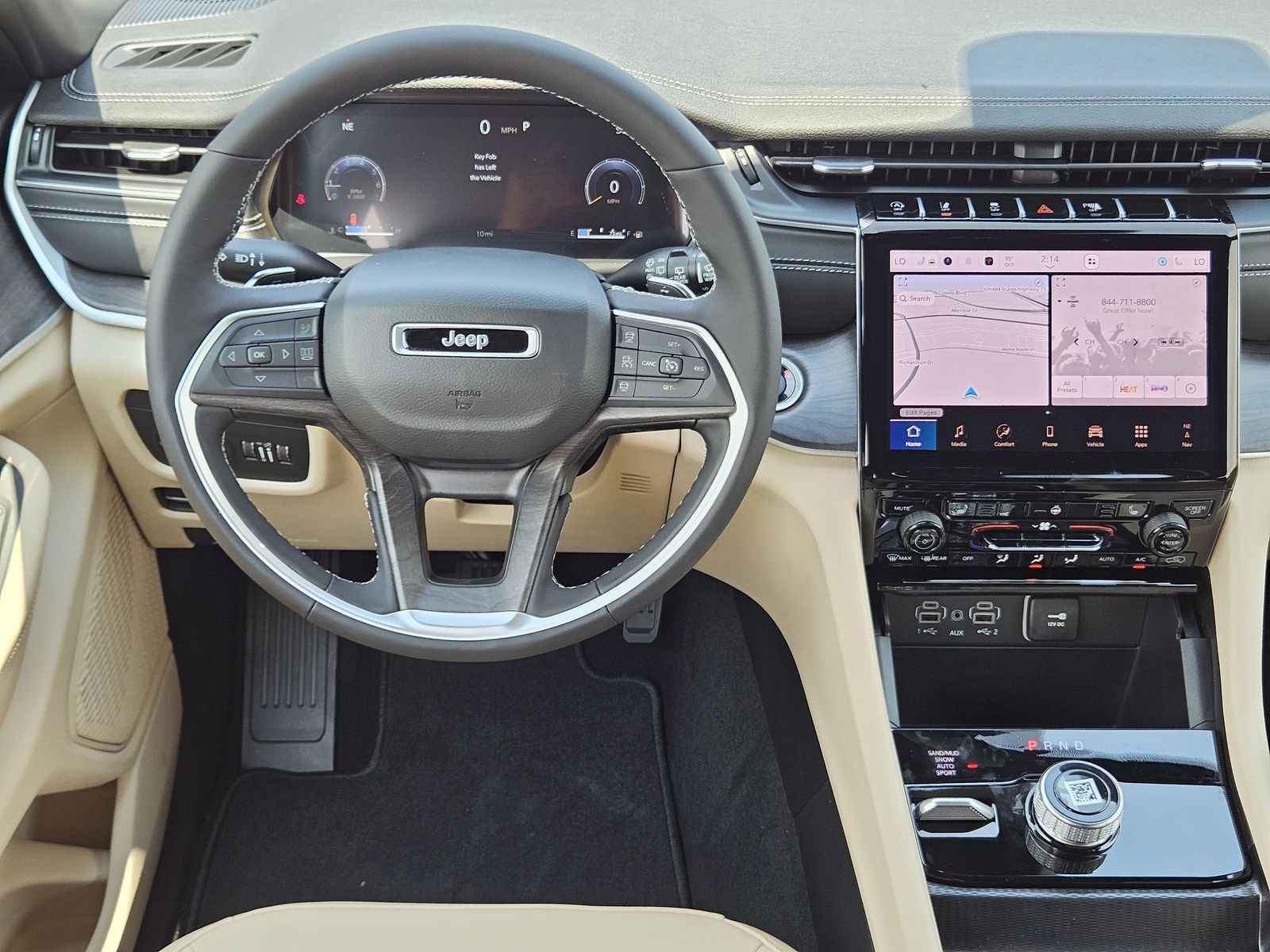 New 2025 Bright White Jeep L LIMITED 4X4 image 27