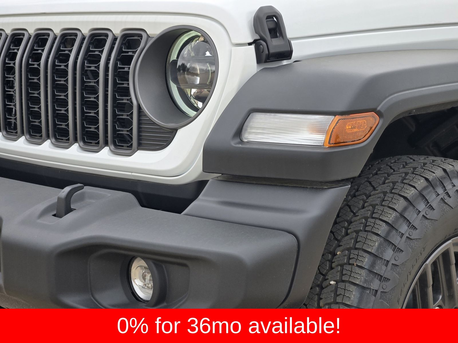 New 2026 Bright White Jeep 4-DOOR SPORT S image 10