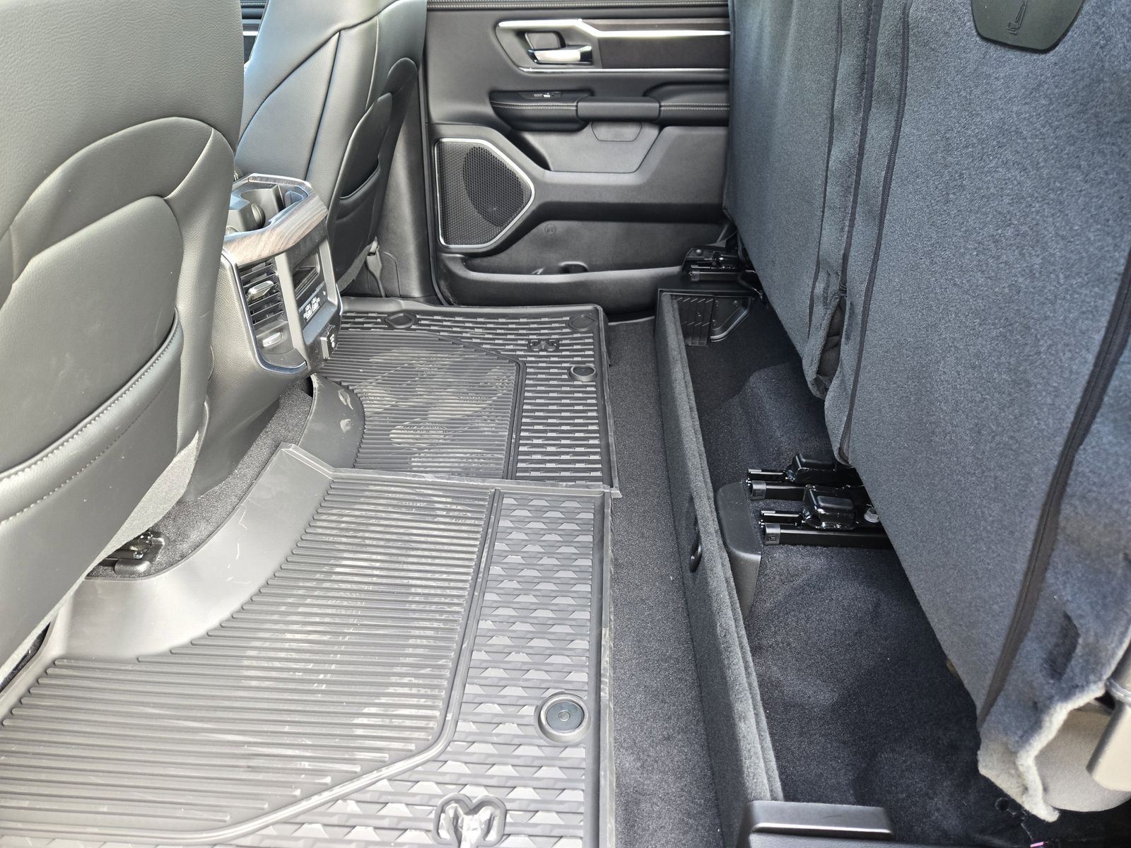 New 2026 Diamond Black Crystal Pearlcoat Ram LARAMIE CREW CAB 4X4 5