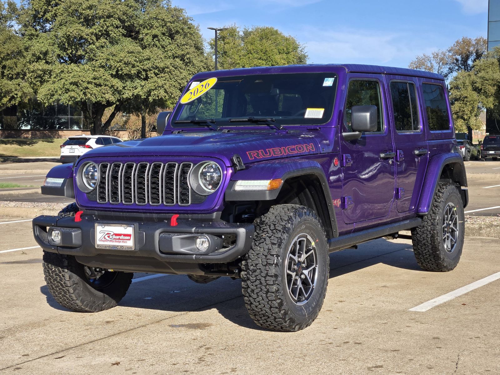 New 2026 Reign Jeep 4-DOOR RUBICON image 2