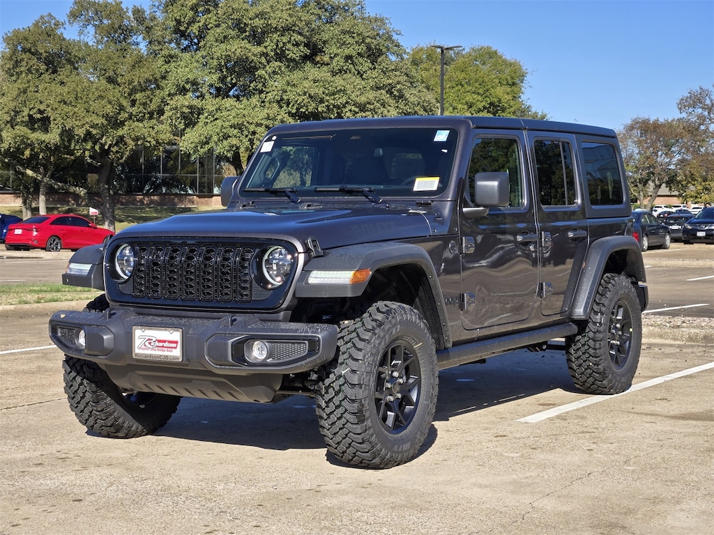 New 2026 Jeep Wrangler 4-DOOR WILLYS Sport Utility