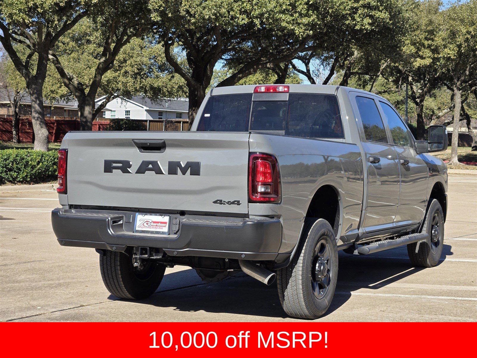 New 2026 Ceramic Gray Ram TRADESMAN CREW CAB 4X4 6