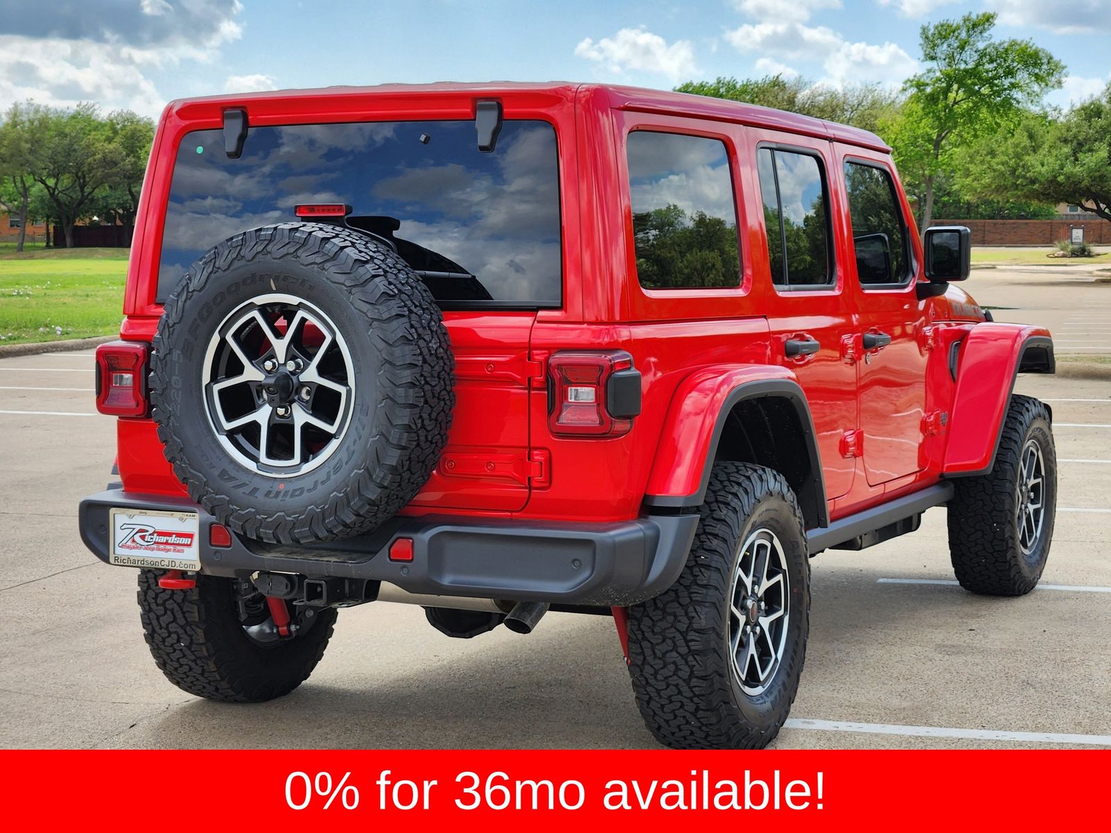 New 2026 Firecracker Red Jeep 4-DOOR RUBICON image 6