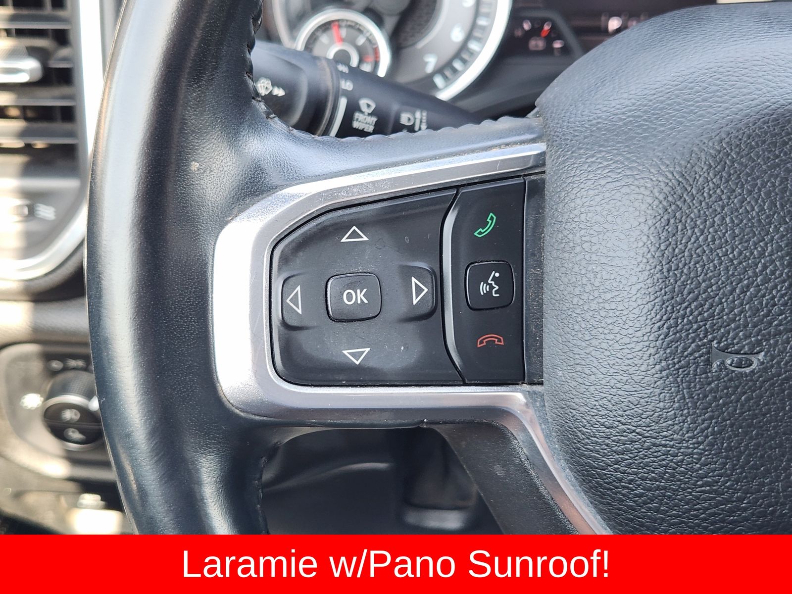 Used 2023 Bright White Ram Laramie image 38