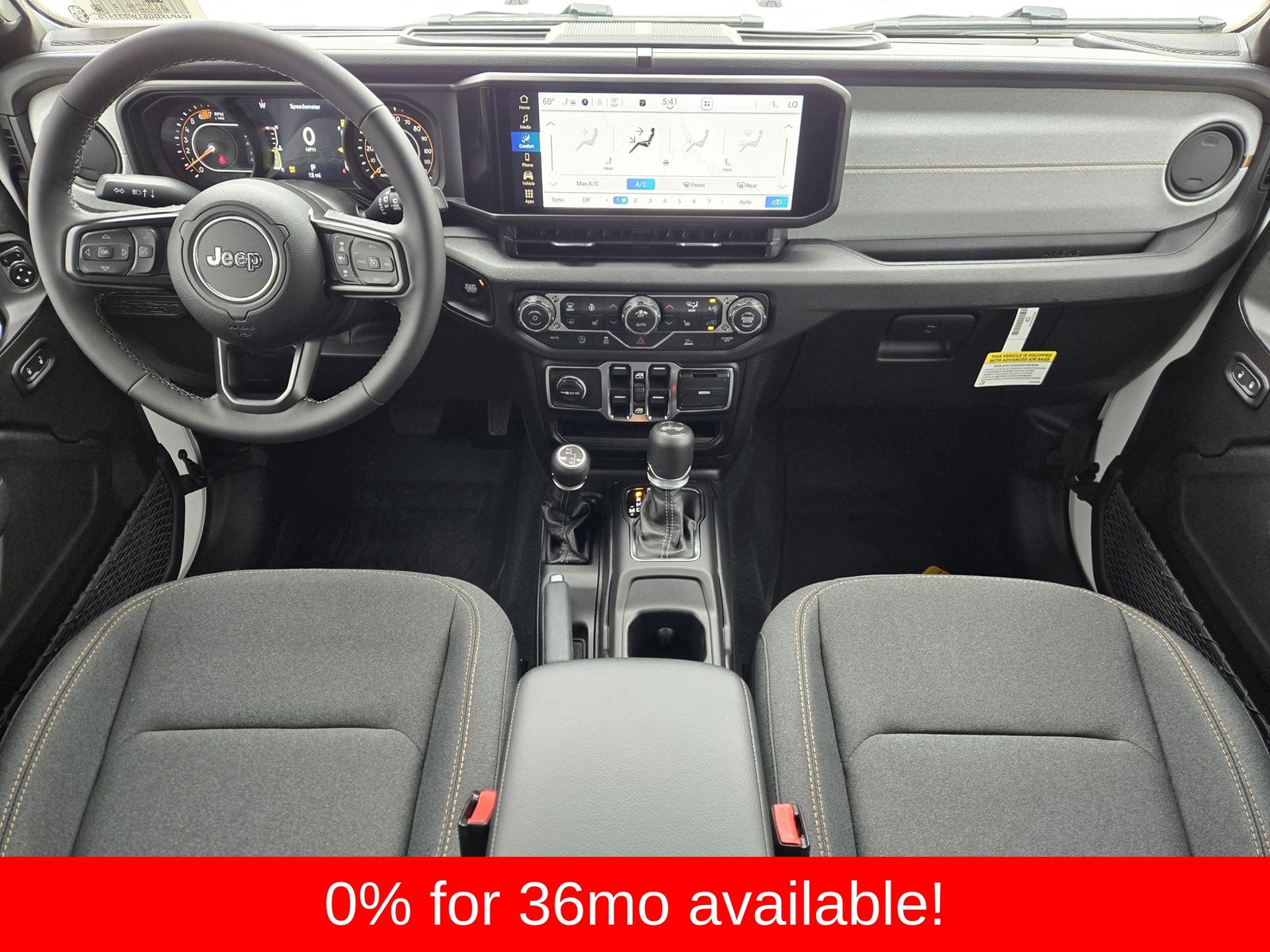 New 2026 Bright White Jeep 4-DOOR SPORT S image 32