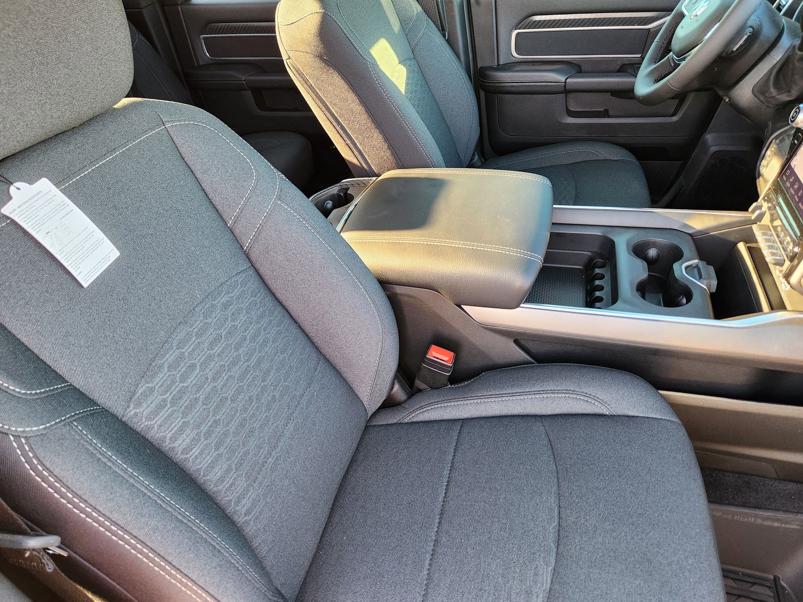 New 2026 Diamond Black Crystal Pearlcoat Ram LONE STAR CREW CAB 4X4 8