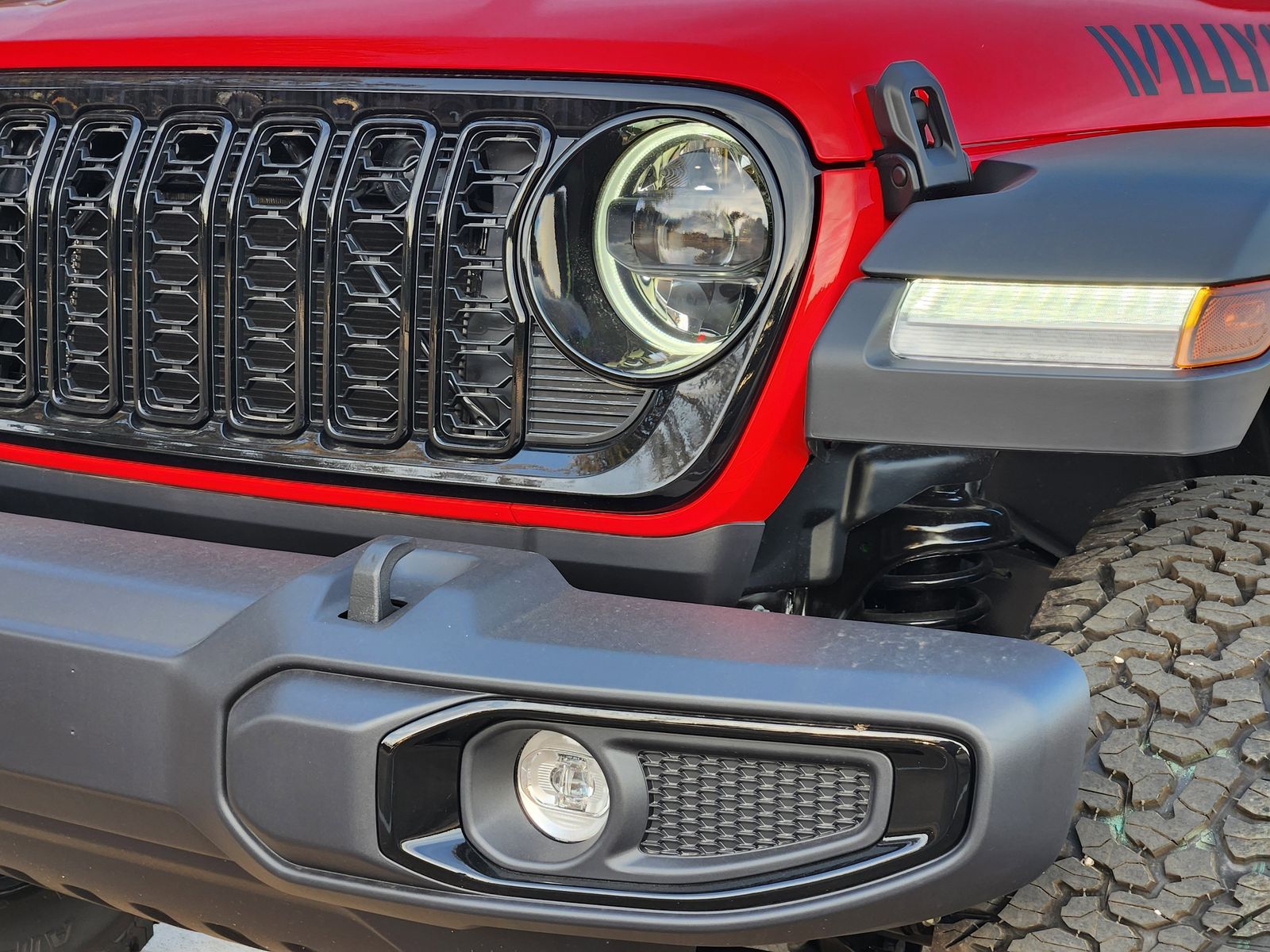 New 2026 Firecracker Red Jeep 4-DOOR WILLYS image 10