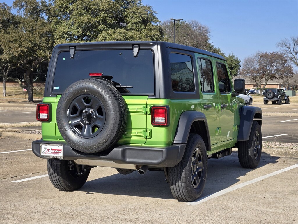 New 2026 Jeep Wrangler 4-DOOR SPORT Sport Utility