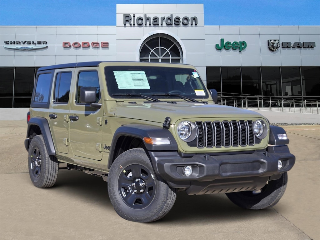 New 2026 Jeep Wrangler 4-DOOR SPORT Sport Utility