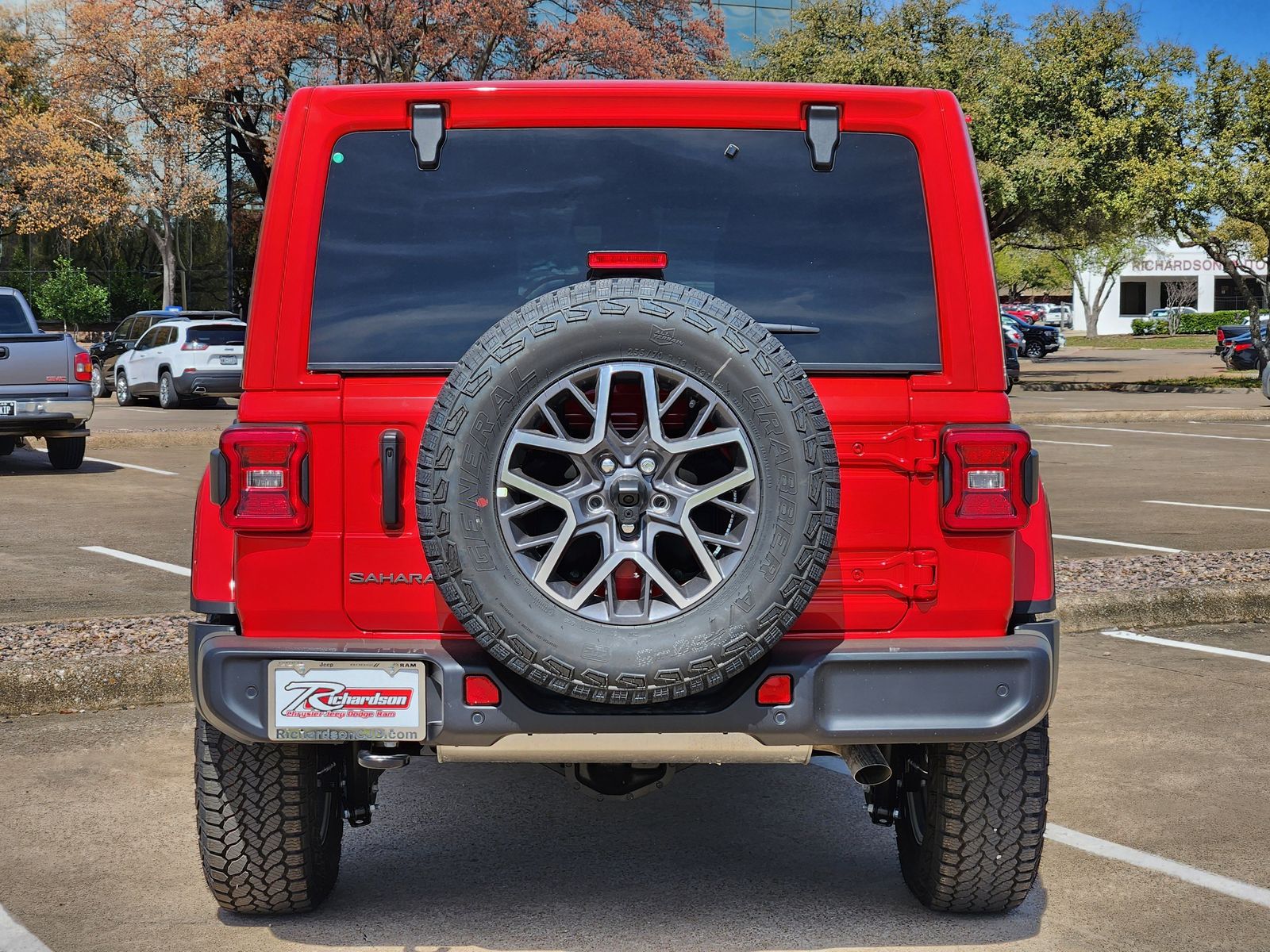 New 2026 Firecracker Red Jeep 4-DOOR SAHARA image 5