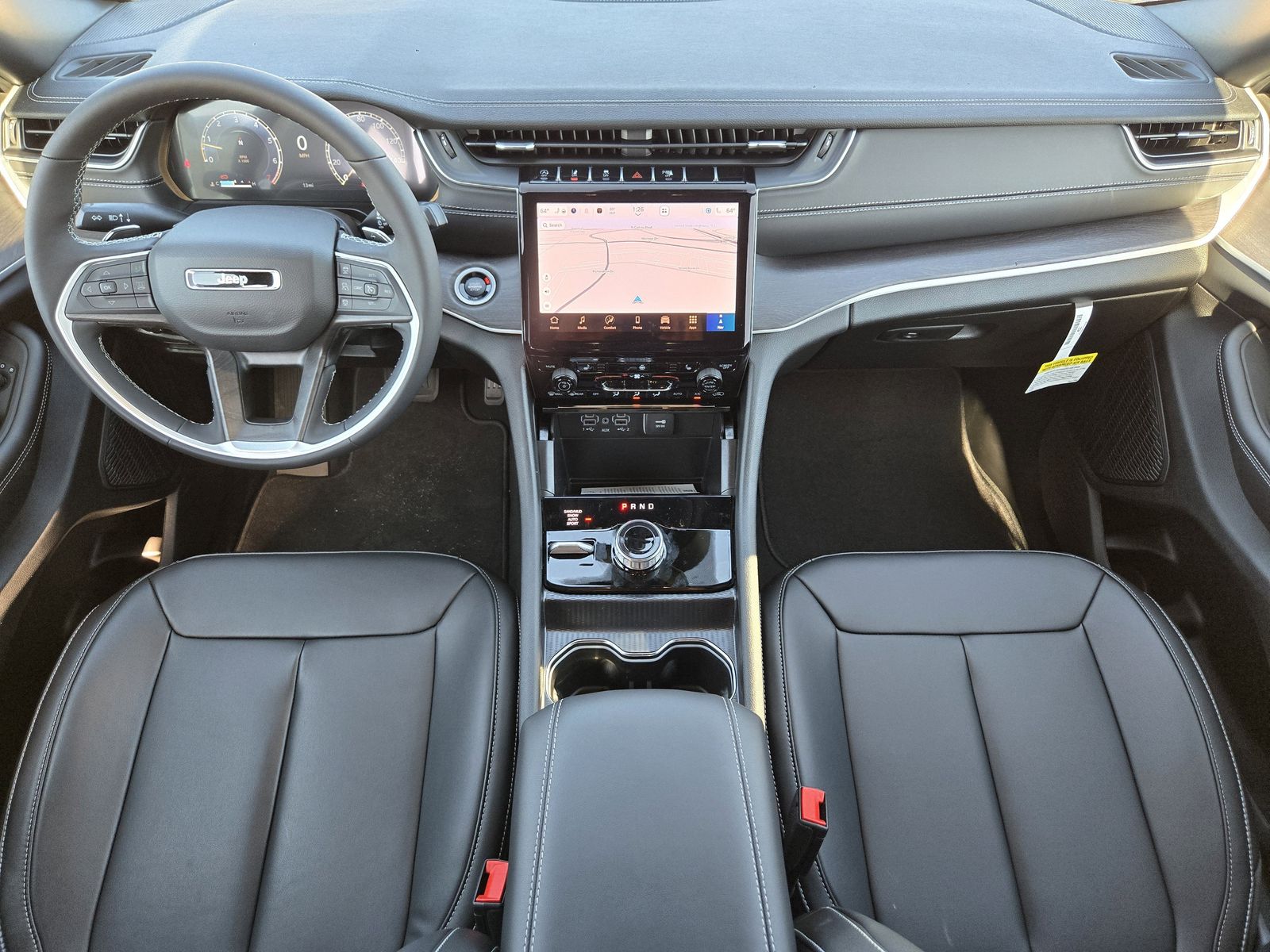 New 2025 Diamond Black Crystal Pearlcoat Jeep L LIMITED 4X4 image 25