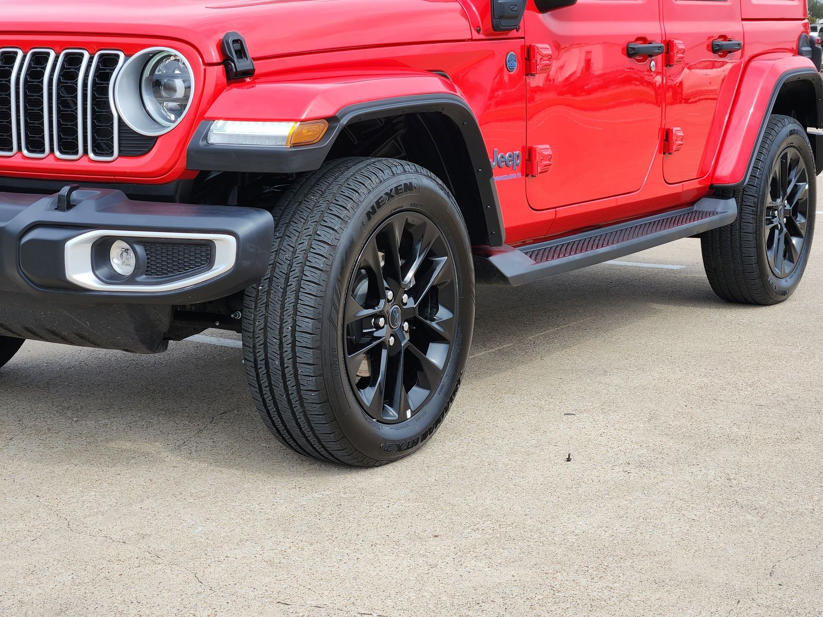 Certified Used 2025 Firecracker Red Jeep Sahara image 12