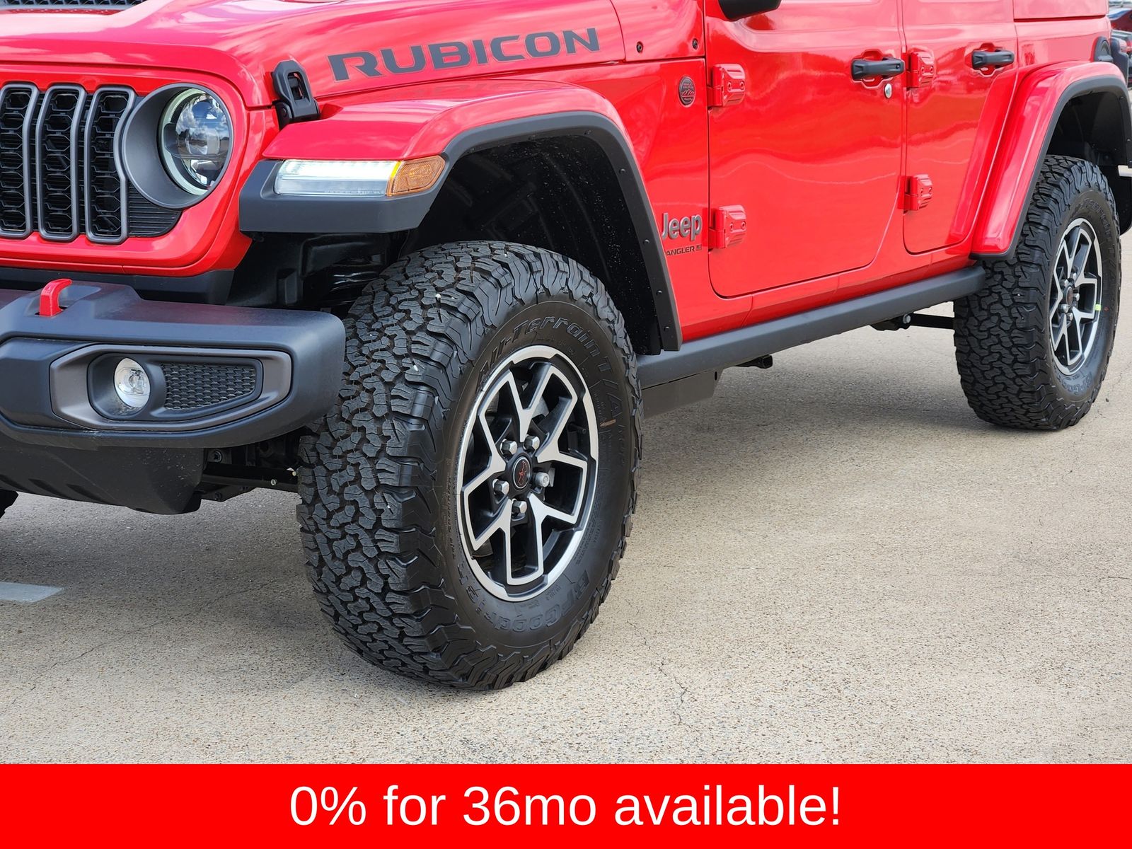 New 2026 Firecracker Red Jeep 4-DOOR RUBICON image 12
