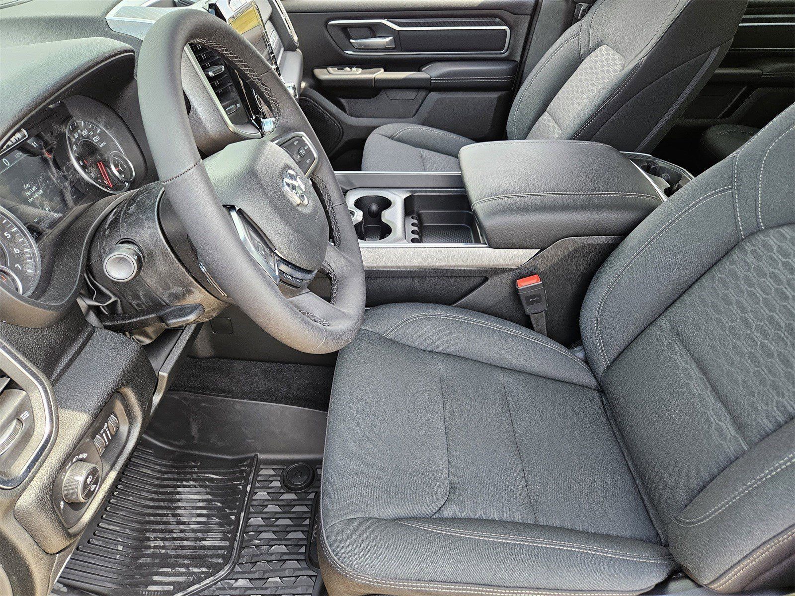 New 2026 Diamond Black Crystal Pearlcoat Ram LONE STAR CREW CAB 4X4 5