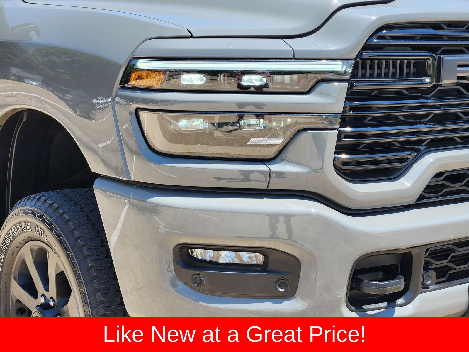 Used 2026 Ceramic Gray Clearcoat Ram Laramie image 9