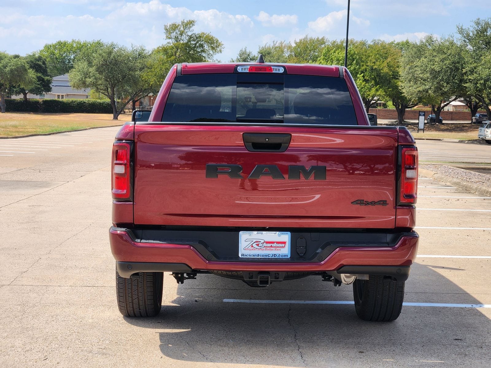 Used 2025 Delmonico Red Pearlcoat Ram Tradesman image 5