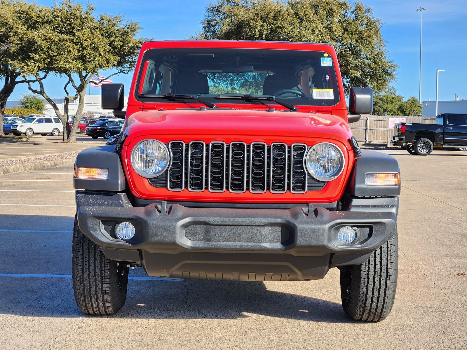 New 2026 Firecracker Red Jeep 4-DOOR SPORT image 7