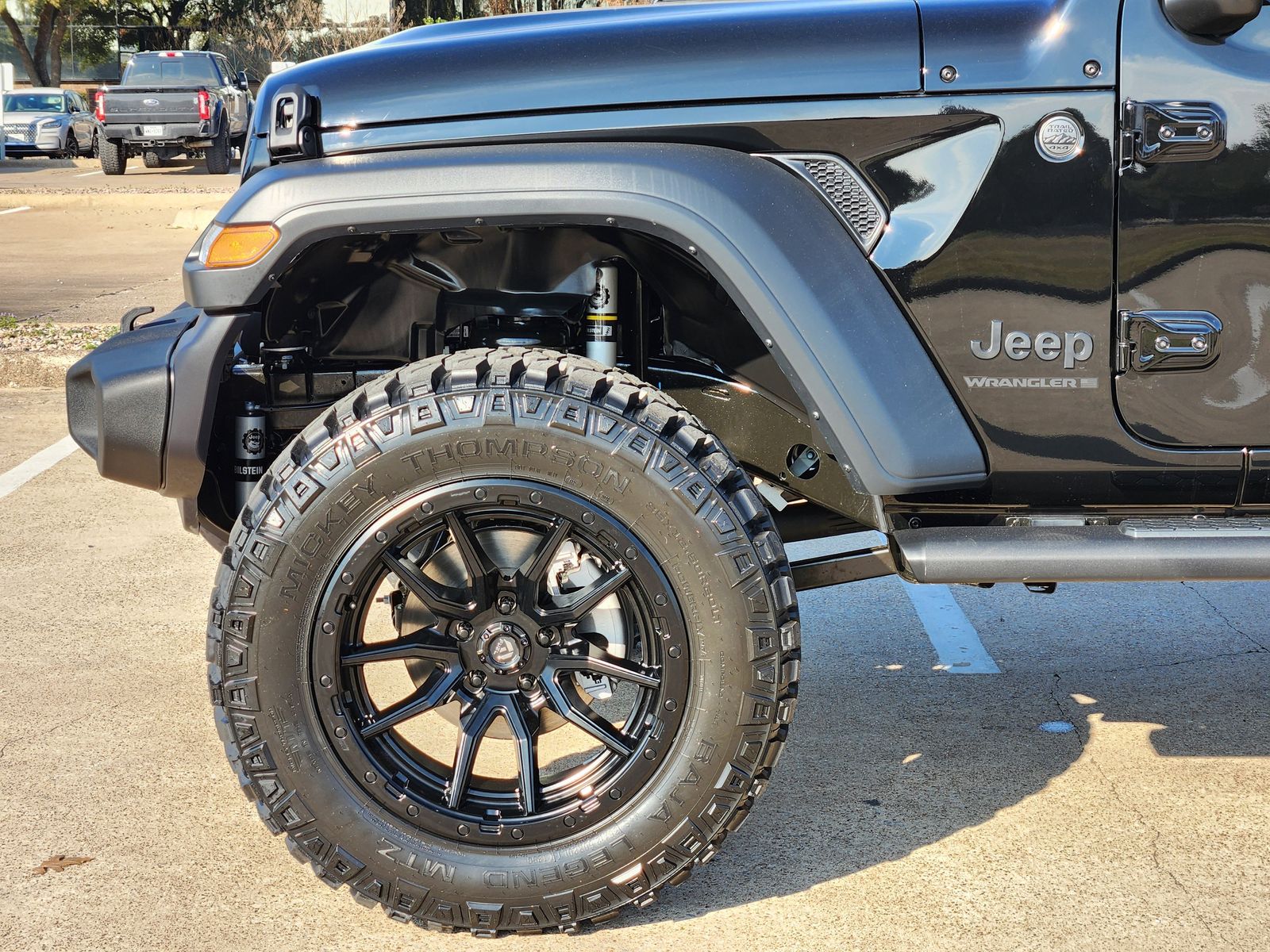 New 2026 Black Jeep 4-DOOR SPORT S image 9